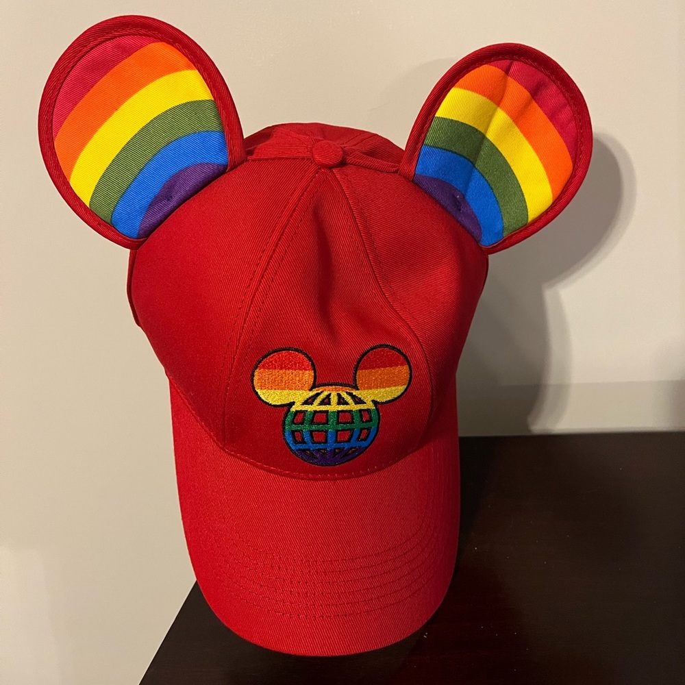 Rainbow Disney World baseball cap